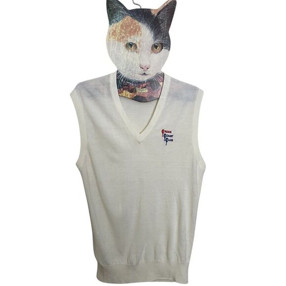 Boast Tennis Creek Court Club Sweater Vest Size Large - Picture 2 of 6